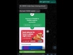 The screenshot shared by Hardik Pandya shows how the scammer tried to scam him.  