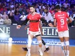 Calicut Heroes players celebrate