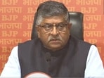 BJP leader Ravi Shankar Prasad(ANI)