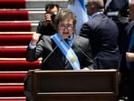 Argentina's president Javier Milei Argentina's president Javier Milei