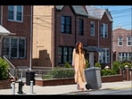 Edited picture of Kate Middleton taking out trash. Edited picture of Kate Middleton taking out trash.