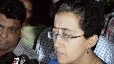 AAP leader and Delhi minister Atishi said large scale protests were likely if chief minister Arvind Kejriwal is arrested. (HT photo.) AAP leader and Delhi minister Atishi said large scale protests were likely if chief minister Arvind Kejriwal is arrested. (HT photo.)