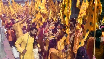 This auspicious occasion sets the tone for a period of spiritual significance and devotion, as devotees engage in prayers, rituals, and fasting to seek blessings for a vibrant and harmonious Holi festival ahead. (ANI) This auspicious occasion sets the tone for a period of spiritual significance and devotion, as devotees engage in prayers, rituals, and fasting to seek blessings for a vibrant and harmonious Holi festival ahead. (ANI)
