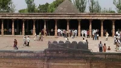 Bhojshala is an ASI protected 11th century monument in Madhya Pradesh (HT Photo) Bhojshala is an ASI protected 11th century monument in Madhya Pradesh (HT Photo)