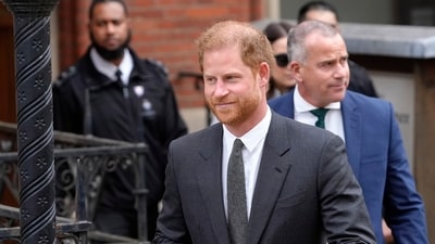 FILE - Britain's Prince Harry leaves the Royal Courts Of Justice in London, on March 30, 2023. (AP) FILE - Britain's Prince Harry leaves the Royal Courts Of Justice in London, on March 30, 2023. (AP)