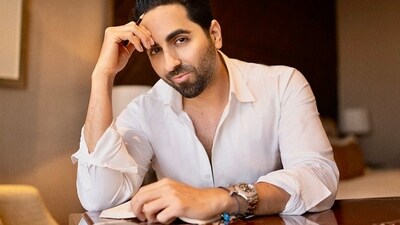 Actor Ayushmann Khurrana poses for HT City. Actor Ayushmann Khurrana poses for HT City.