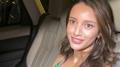Triptii Dimri glowed in a beachy dress as she was clicked arriving at the party. Triptii Dimri glowed in a beachy dress as she was clicked arriving at the party.