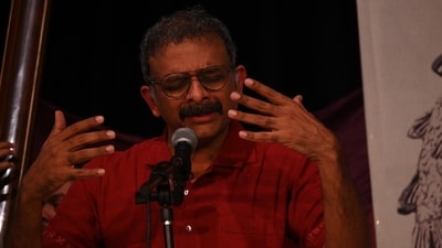 TM Krishna is being awarded the Sangita Kalanidhi 2024 award TM Krishna is being awarded the Sangita Kalanidhi 2024 award