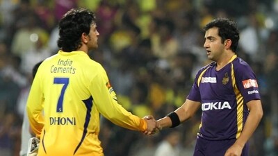 While they would win their title only next year, CSK's dominance in the first six years of the IPL is testified by the fact that they went on to reach the final in 2012 and 2013. They lost to Gautam Gambhir's Kolkata Knight Riders in the former and then to Rohit's Mumbai Indians in 2013. (BCCI) While they would win their title only next year, CSK's dominance in the first six years of the IPL is testified by the fact that they went on to reach the final in 2012 and 2013. They lost to Gautam Gambhir's Kolkata Knight Riders in the former and then to Rohit's Mumbai Indians in 2013. (BCCI)