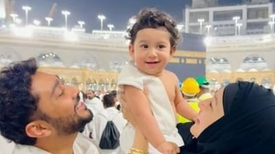 Zaid Darbar and Gauahar Khan reveal the face of their son Zehaan Zaid Darbar and Gauahar Khan reveal the face of their son Zehaan