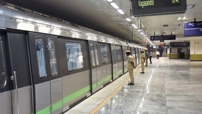 The woman filed a complaint with metro officials and also took to social media to share the ordeal. (PTI File Photo) The woman filed a complaint with metro officials and also took to social media to share the ordeal. (PTI File Photo)