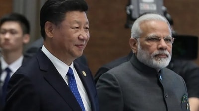 Prime Minister Narendra Modi with Chinese President Xi Jinping. Prime Minister Narendra Modi with Chinese President Xi Jinping.