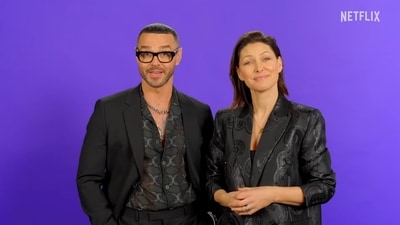 Matt and Emma Willis will host the British edition of Netflix's dating reality show Love Is Blind, this August. (Netflix) Matt and Emma Willis will host the British edition of Netflix's dating reality show Love Is Blind, this August. (Netflix)