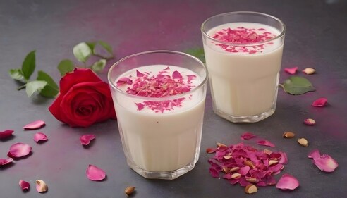Rose thandai Rose thandai