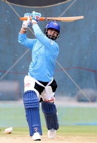 Delhi Capitals' Rishabh Pant during a practice session ahead of the IPL 2024 cricket match between Delhi Capitals and Punjab Kings, in Visakhapatnam (PTI) Delhi Capitals' Rishabh Pant during a practice session ahead of the IPL 2024 cricket match between Delhi Capitals and Punjab Kings, in Visakhapatnam (PTI)