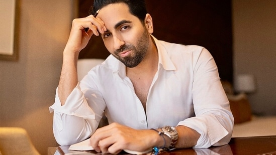 Actor Ayushmann Khurrana poses for HT City.