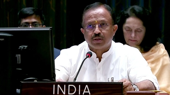 Minister of State for External Affairs V. Muraleedharan. (ANI)