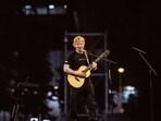 Ed Sheeran at Mahalaxmi Racecourse, Mumbai.