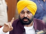 Punjab CM Bhagwant Mann speaks to the media on the arrest of Delhi CM and Aam Aadmi Party (AAP) national convener Arvind Kejriwal by the Enforcement Directorate (ED) in an alleged irregularity in the now-scrapped liquor policy scam, outside the CM's residence, in New Delhi on Friday. (ANI) Punjab CM Bhagwant Mann speaks to the media on the arrest of Delhi CM and Aam Aadmi Party (AAP) national convener Arvind Kejriwal by the Enforcement Directorate (ED) in an alleged irregularity in the now-scrapped liquor policy scam, outside the CM's residence, in New Delhi on Friday. (ANI)