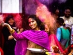 We should be mindful while playing Holi.(Pixabay)