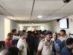 Arvind Kejriwal was produced in the court on Friday, hours after his arrest from his residence on Thursday night.