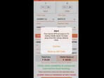 Snapshot of the Unreserved Ticketing System app. 