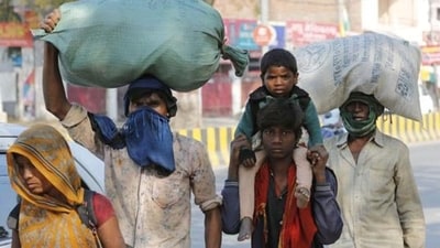 A report by the World Inequality Lab, which is yet another example of income disparity in the country, said the distribution of economic growth in India has significant consequences on global inequality dynamics. (CES) (AP) A report by the World Inequality Lab, which is yet another example of income disparity in the country, said the distribution of economic growth in India has significant consequences on global inequality dynamics. (CES) (AP)