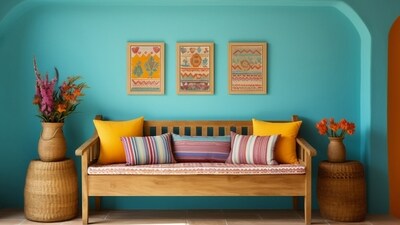 From playful hues to cultural motifs, discover how to add Holi vibes to every corner of your space. (Freepik) From playful hues to cultural motifs, discover how to add Holi vibes to every corner of your space. (Freepik)