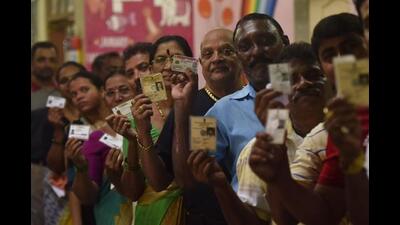 A total of 26,02,000 voters are eligible to cast their ballot from Gautam Budh Nagar Lok Sabha constituency on April 26. (Anshuman Poyrekar/HT Photo) A total of 26,02,000 voters are eligible to cast their ballot from Gautam Budh Nagar Lok Sabha constituency on April 26. (Anshuman Poyrekar/HT Photo)