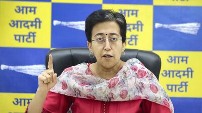 Delhi minister and AAP leader Atishi. (PTI) Delhi minister and AAP leader Atishi. (PTI)