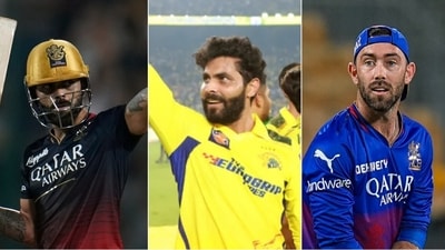 Virat Kohli (L), Ravindra Jadeja (C), and Glenn Maxwell will be some of the key players set to take the field in the IPL 2024 opener (PTI/IPL) Virat Kohli (L), Ravindra Jadeja (C), and Glenn Maxwell will be some of the key players set to take the field in the IPL 2024 opener (PTI/IPL)