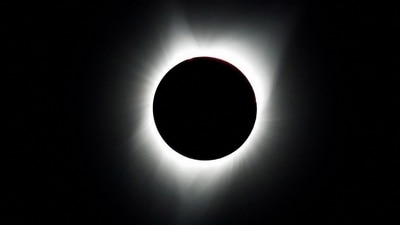 A total solar eclipse (REUTERS)