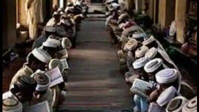The Lucknow bench of the Allahabad high court on Friday declared the Uttar Pradesh Board of Madarsa Education Act, 2004, “unconstitutional” and violative of the principles of secularism and directed the state government to accommodate students studying in madrasas in regular schools. (Pic for representation) The Lucknow bench of the Allahabad high court on Friday declared the Uttar Pradesh Board of Madarsa Education Act, 2004, “unconstitutional” and violative of the principles of secularism and directed the state government to accommodate students studying in madrasas in regular schools. (Pic for representation)
