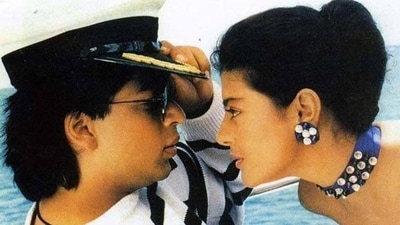 Shah Rukh Khan and Kajol in a still from Baazigar Shah Rukh Khan and Kajol in a still from Baazigar