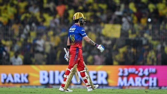 Faf du Plessis won the toss and chose to bat and then got RCB off to a good start. However, that was derailed even before the innings got established in the powerplay.&nbsp;(AFP)