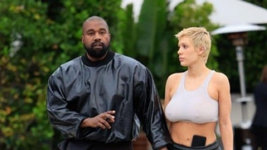 Bianca Censori is Kanye West's new wife after Kim Kardashian. (Twitter/ Daily Loud)