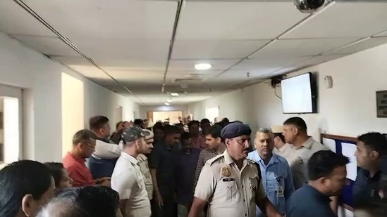 Arvind Kejriwal was produced in the court on Friday, hours after his arrest from his residence on Thursday night.