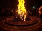 The origin of the ritual of Holika Dahan goes back to the mythological tale of father and Hiranyakashipu and Prahlada. 