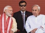 Prime Minister Narendra Modi with Odisha chief minister Naveen Patnaik. (PTI/File)