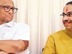 The Maha Vikas Aghadi (MVA) has finalised a seat-sharing agreement for 39 Lok Sabha seats in Maharashtra and Congress leader Rahul Gandhi and Shiv Sena (UBT) chief Uddhav Thackeray will decide on remaining nine seats (HT PHOTO)