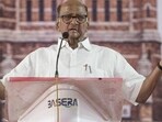 While Sharad Pawar has made allegations of intimidation towards his workers to switch sides earlier, this was the first time he spoke sternly. (HT FILE PHOTO) While Sharad Pawar has made allegations of intimidation towards his workers to switch sides earlier, this was the first time he spoke sternly. (HT FILE PHOTO)