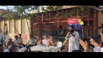 A peace committee underway in Mathura ahead of Holi (HT)