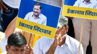 He was arrested on Thursday by the agency in connection with a money-laundering case linked to the now-scrapped excise policy of the Delhi government. (ANI) He was arrested on Thursday by the agency in connection with a money-laundering case linked to the now-scrapped excise policy of the Delhi government. (ANI)