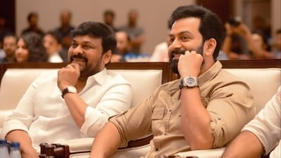 Prithviraj Sukumaran said no to Chiranjeevi twice due to Aadujeevitham - The Goat Life (X)