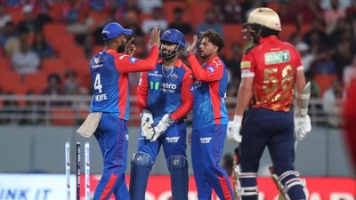 Meanwhile, Kuldeep Yadav and Khalil Ahmed took two wickets for DC. (AP)