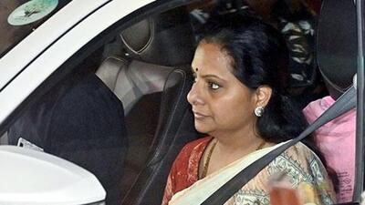 K Kavitha was arrested by the ED from her residence in Hyderabad on the evening of March 15 (ANI Photo) K Kavitha was arrested by the ED from her residence in Hyderabad on the evening of March 15 (ANI Photo)