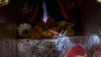 Kangana also spoke of the mystery of the ‘ever-burning flame’ at one of the temples. (Instagram) Kangana also spoke of the mystery of the ‘ever-burning flame’ at one of the temples. (Instagram)