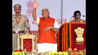 Manohar Lal Khattar (HT File)