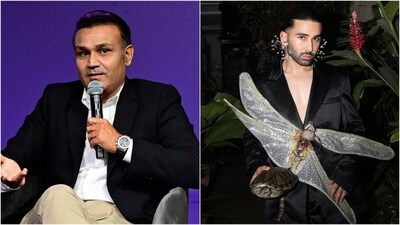 Virender Sehwag was accused of using a derogatory term towards Orry (R) (File)