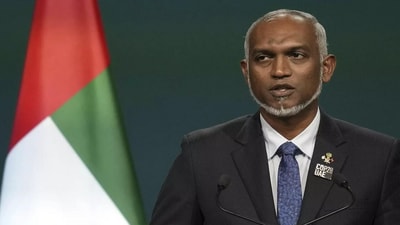 Maldives President Mohammed Muizzu Maldives President Mohammed Muizzu
